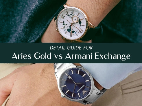 Detail guide for Aries Gold vs Armani Exchange?