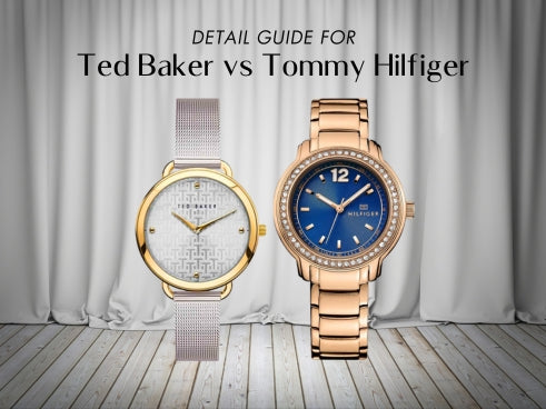 Detail guide for Ted Baker vs Tommy Hilfiger