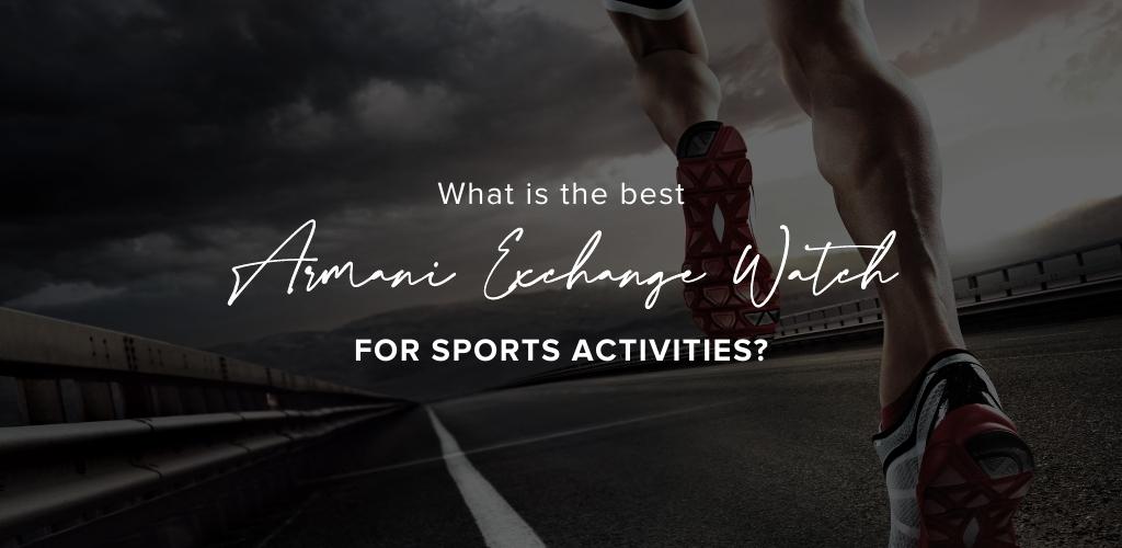 Armani exchange sports clearance watch