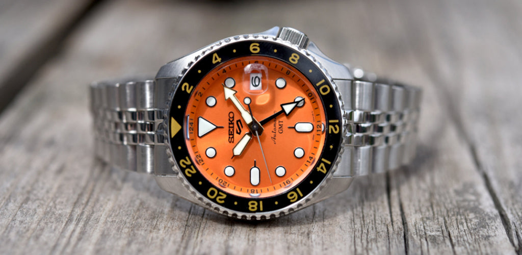 The New Seiko 5 GMT Series H2 Hub