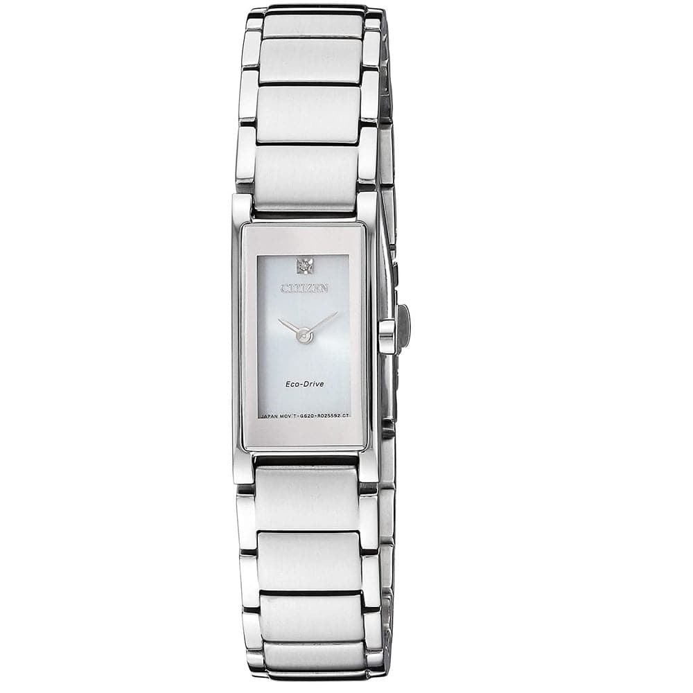 Citizen Analog White Dial Women's WatchEG705054A H2 Hub
