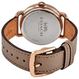 Coach Brown Leather Strap Women Watch 14502797P