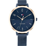 Tommy Hilfiger Blue Dial Milanese Strap Women Watch 1782581