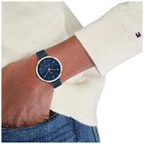Tommy Hilfiger Blue Dial Milanese Strap Women Watch 1782581