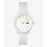LACOSTE 2001211 WHITE SILICONE ANALOG WATCH