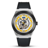 Infantry The Macross Roy Fokker Limited Edition Leather & Silicone Strap Men Watch MOD42-MAC-SET-Y-C