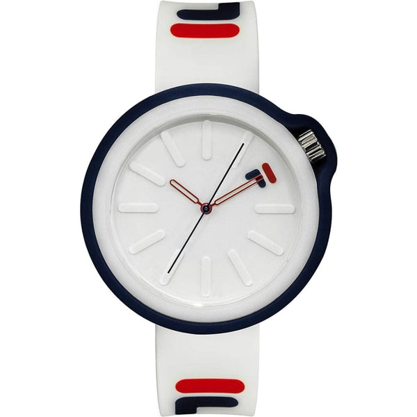 Fila White Dial & Silicone Strap Unisex Watch 38-315-003WHRD
