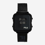 Fila Dial Black Strap Unisex Watch 38-6088-107