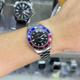 Casio General Black Dial Silver Stainless Steel Strap Men Watch MDV-10D-1A3VDF-P