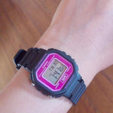 Casio General Black Resin Strap Watch for Women LA-20WH-4ADF-P