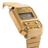 CASIO GENERAL A100WEG-9ADF-P GOLD STAINLESS STEEEL UNISEX'S WATCH