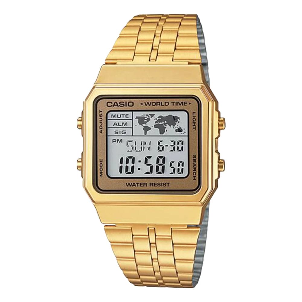 Men's gold on sale digital watches