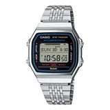 Casio General Vintage Digital Silver Tone Unisex Watch ABL-100WE-1ADF-P