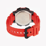 CASIO GENERAL AE-1000W-4AVDF-P DIGITAL QUARTZ RED RESIN MEN'S WATCH
