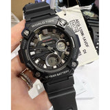 Casio General Black Resin Strap Men Watch AEQ-120W-1AVDF-P
