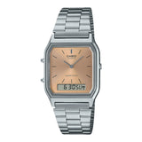 Casio Vintage Stainless Steel Watch AQ-230A-4AMQYDF-P