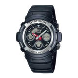 CASIO G-SHOCK AW-590-1ADR-P DIGITAL QUARTZ BLACK RESIN MEN'S WATCH