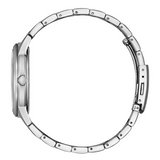 CITIZEN ECO-DRIVE BEIGE DIAL SILVER STAINLESS STEEL AW0100-86B