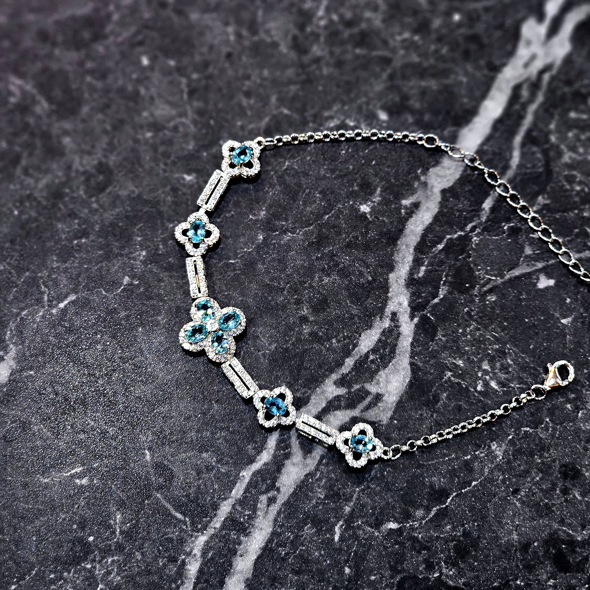 AG Collective Jewelry – Azure Fleur Bracelet