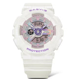 Casio Baby-G White Resin Strap Women Watch BA-110FH-7ADR