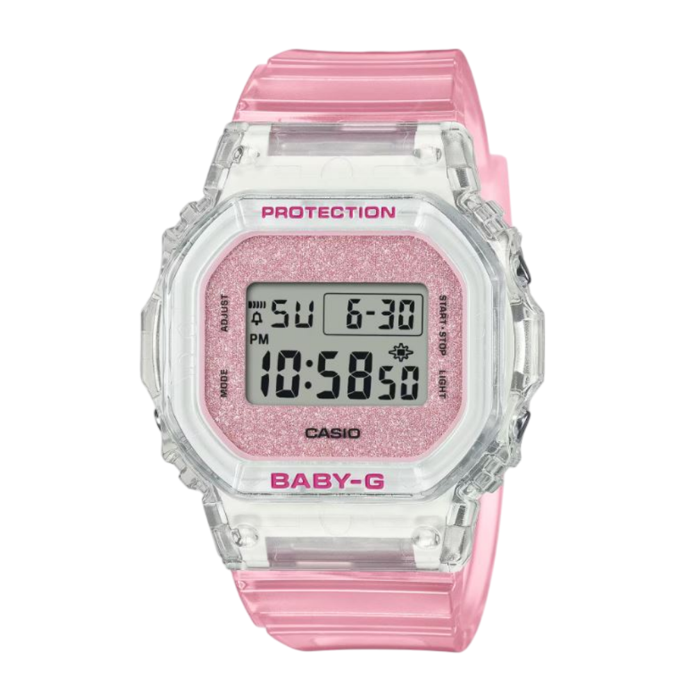 Casio Baby-G Digital Resin Strap Women Watch BGD-565GC Series