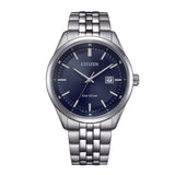 Citizen Blue Dial Stainless Steel Unisex Watch BM7560-59L