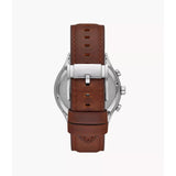 Fossil Fenmore Multifunction Brown Leather Strap Watch BQ2811P