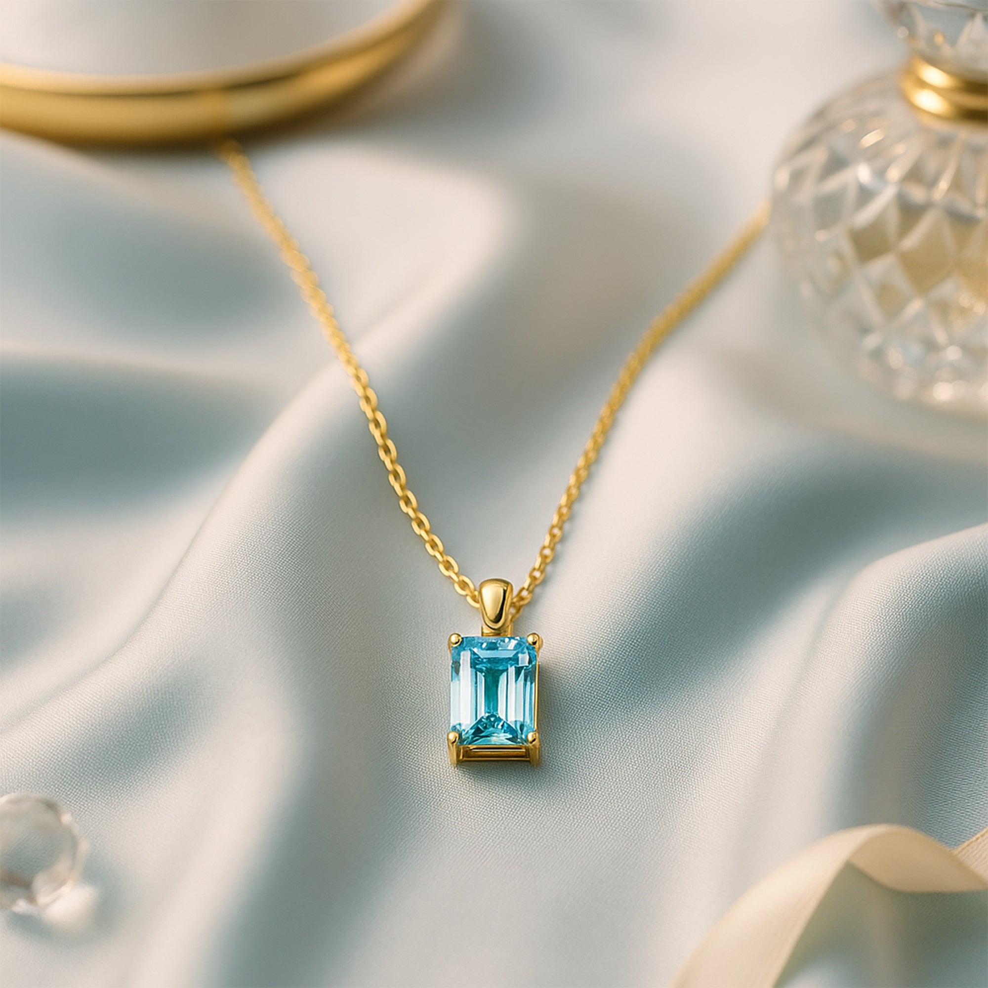 AG Collective Jewelry – Blue Radiance Pendant