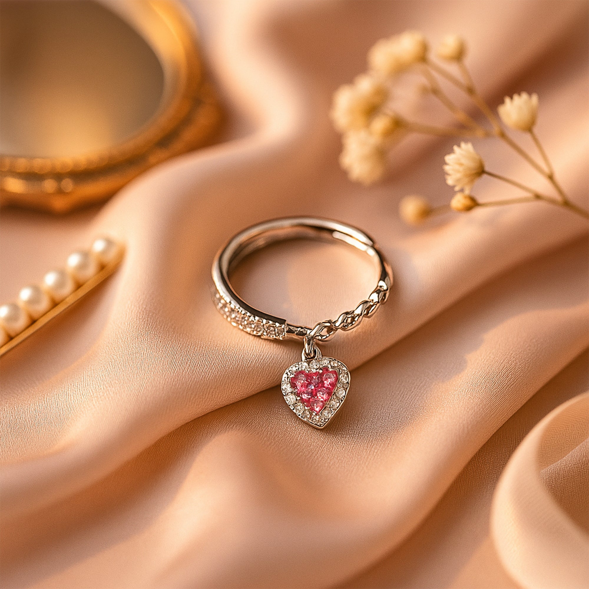 AG Collective Jewelry – Blush Charm Ring