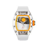 Cronus Art Eye of Zhu Rong Series Transparent Orange Watch CM001-035