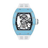 Cronus Art High Quality Fluorine White Band Men Watch CM007-021
