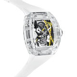 Cronus Art High Quality Fluorine White Band Men Watch CM08-031