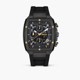 DUCATI CHRONOGRAPH BLACK SILICONE STRAP WATCH DTWGO0001302