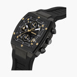 DUCATI CHRONOGRAPH BLACK SILICONE STRAP WATCH DTWGO0001302