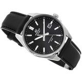 Casio Edifice Analog Black Leather Strap Men's Watch EFV-150L-1AVUDF-P