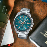 Casio Edifice Silver Stainless Steel Strap Men Watch EFV-610DE Series