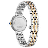 Citizen Eco-Drive L Two-Tone Stainless Steel Strap Women Watch EM0996-84Y