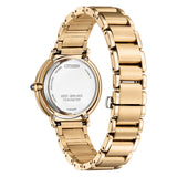 Citizen L Rose Gold Stainless Steel Strap Women Watch EM1103-86Y