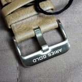 ARIES GOLD URBAN JOURNEY G 1025 G-W BROWN LEATHER STRAP MEN'S WATCH