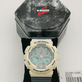 Casio G-Shock Digital-Analogue Blue Resin Strap Men Watch GA-100PC-7A2DR
