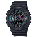 Casio G-Shock Digital-Analogue Black Resin Strap Men Watch GA-110MF-1ADR