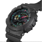 Casio G-Shock Digital-Analogue Black Resin Strap Men Watch GA-110MF-1ADR