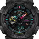Casio G-Shock Digital-Analogue Black Resin Strap Men Watch GA-110MF-1ADR