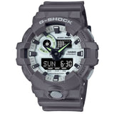 Casio G-Shock Gray Resin Strap Men Watch GA-700HD-8ADR