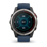 Garmin Quatix 7 Pro Silicone Strap Unisex Smartwatch GM-010-02803-93