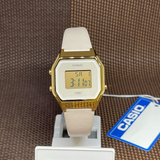 Casio General Vintage Digital Resin Strap Women Watch LA680WEGL-4DF-P