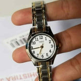 Casio General Two-Tone Stainless Steel Strap Women Watch LTP-1275SG-7BDF-P