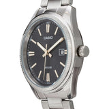 Casio General Black Dial Silver Stainless Steel Strap Unisex Watch LTP-1302D-1A2VDF-P