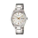 Casio General Silver Dial Stainless Steel Strap Unisex Watch LTP-1302D-7A2VDF-P