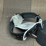 CASIO ENTICER LTP-V006L-7BUDF-P BLACK LEATHER WOMEN WATCH